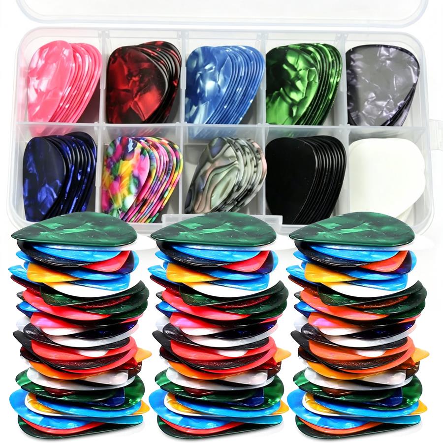 Musical Instrument Gif - 20/30/50 stuks celluloid gitaarplectrums, levendige instrumentplectrums,