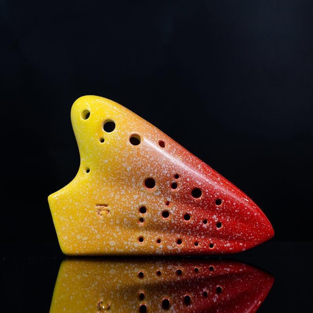 Musical Instrument Gif - Keramische Ocarinas 16 Holes Alt C
