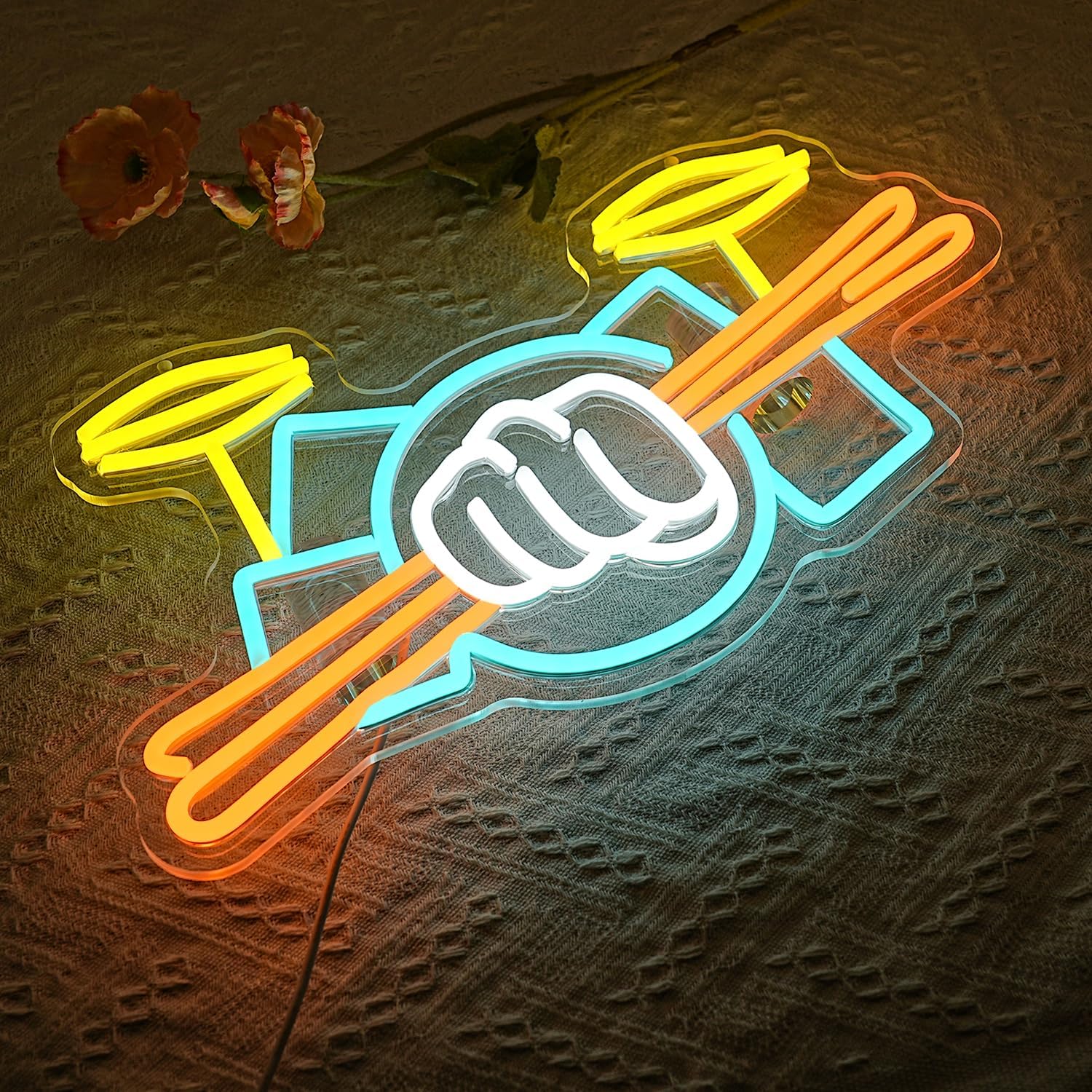 Drumstel Neonlicht USB-aangedr - Musical Instruments recensie en prijs