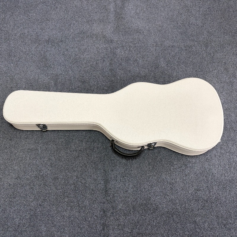 Zuiver witte elektrische gitaa - Musical Instrument Gif recensie en prijs