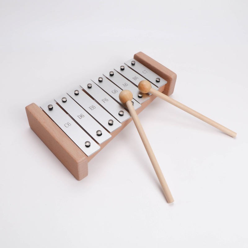 8-toons xylofoon met metalen t - Musical Instrument Xylophone recensie en prijs