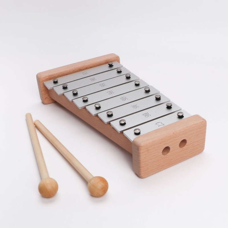 8-toons xylofoon met metalen t - Musical Instrument Xylophone recensie en prijs