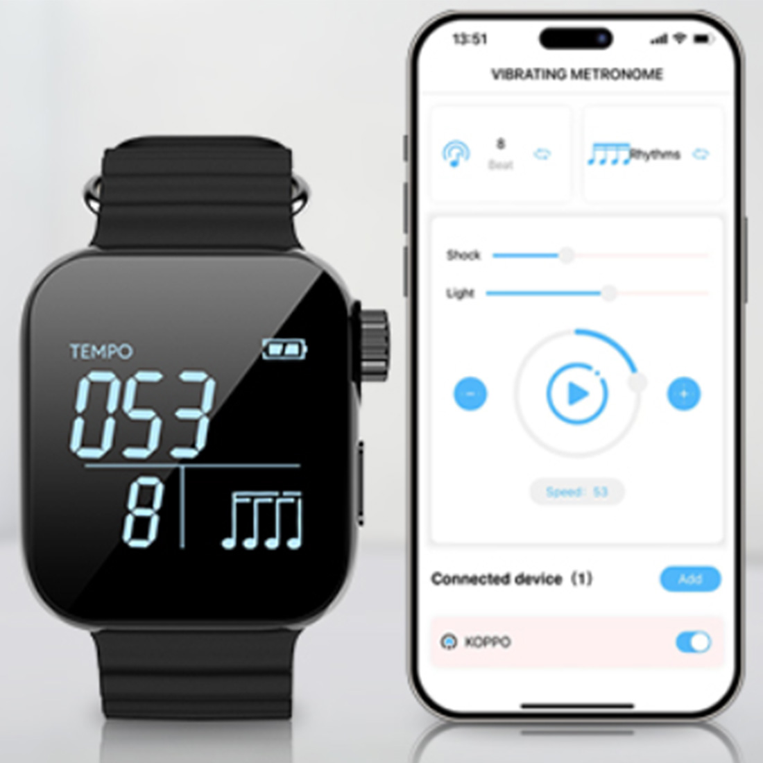 Wearable Vibrerende Metronoom  - Musical Instrument Gif recensie en prijs