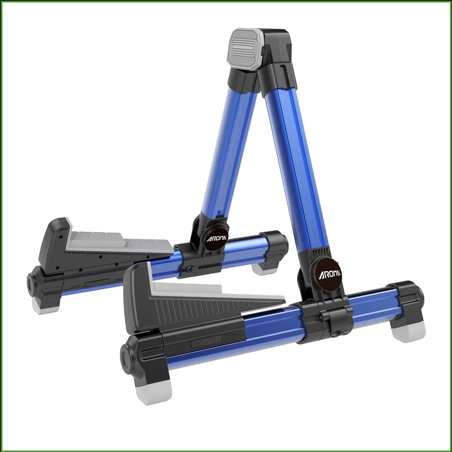 Opvouwbare aluminium gitaarsta - Musical Instrument Note recensie en prijs