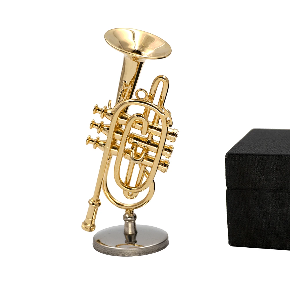 1 stks Miniatuur Koperen Corne - Musical Instrument Cornet recensie en prijs