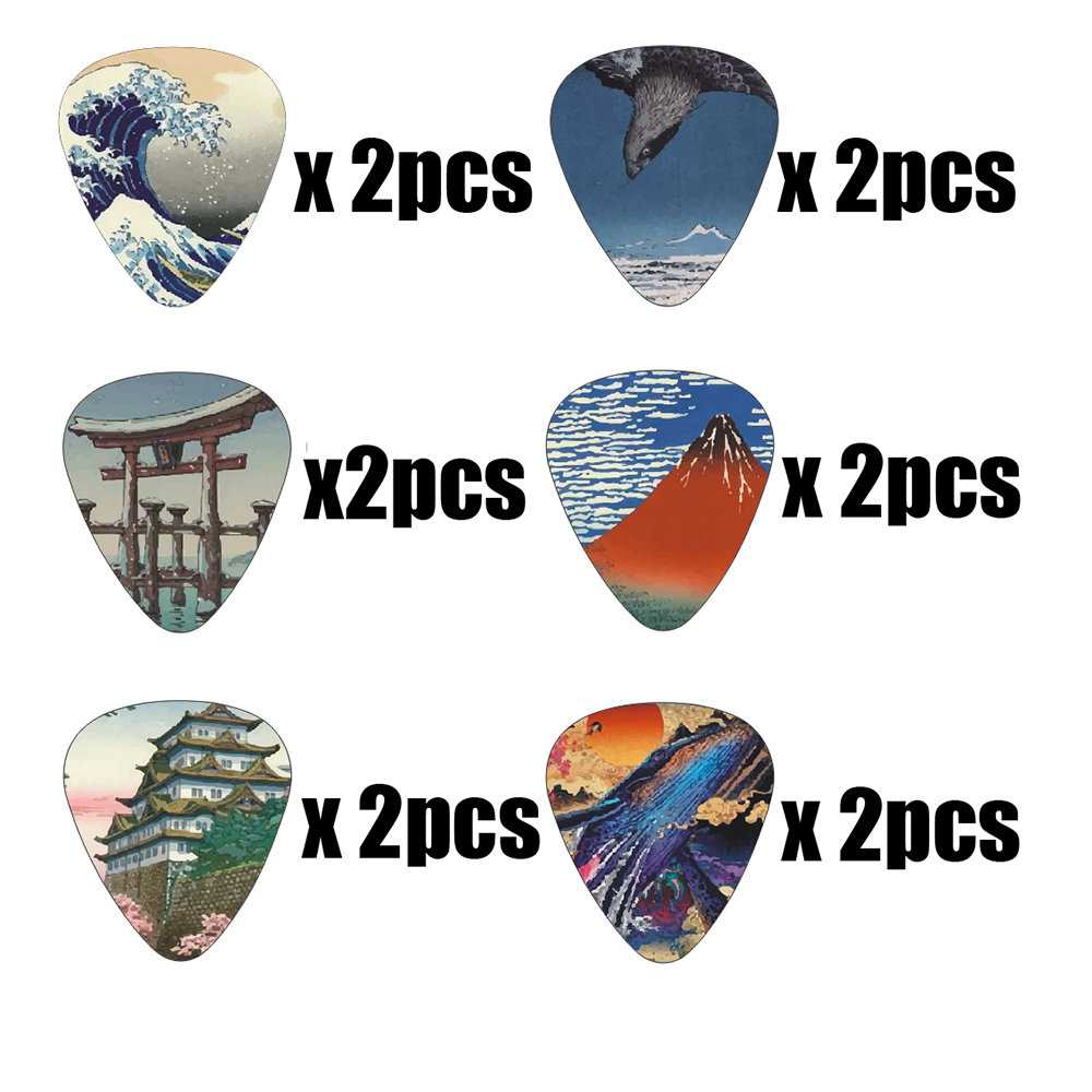 Nieuwe 12 stks/set Plectrums-J - Musical Instrument Gif recensie en prijs