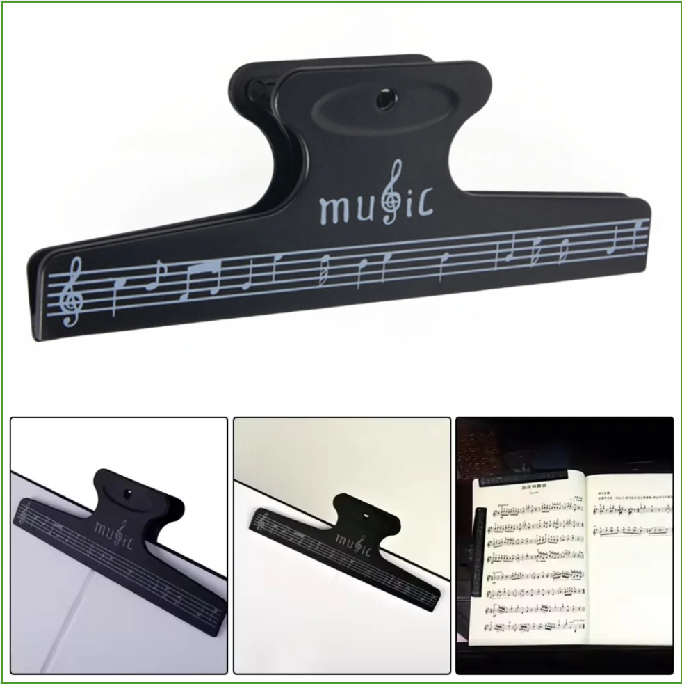 Bladmuziekclips Boekpagina Not - Musical Instrument Gif recensie en prijs