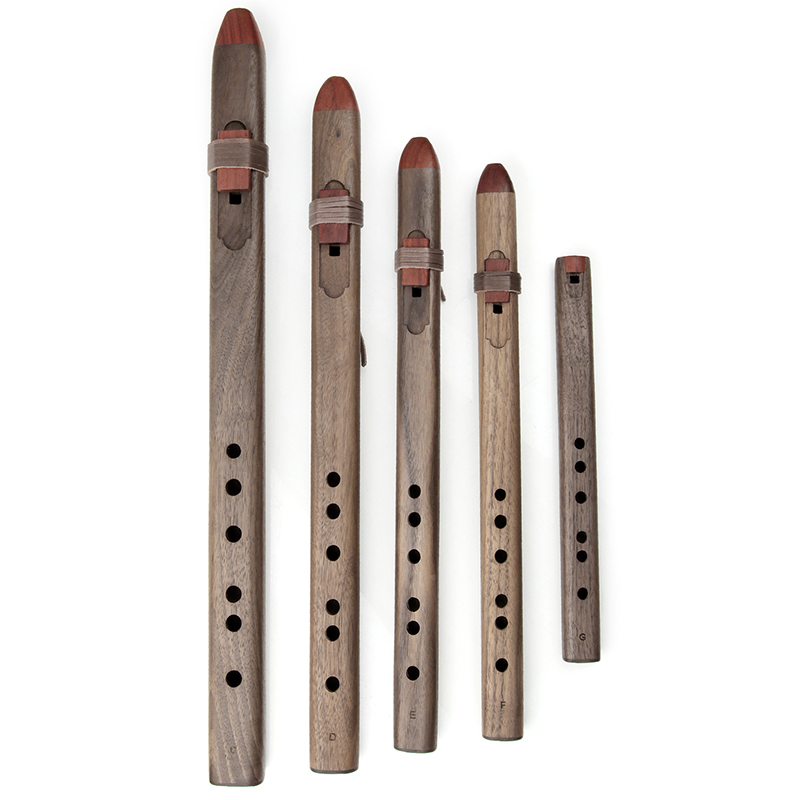 6-gaats houten fluit, traditio - Wooden Flute Native recensie en prijs